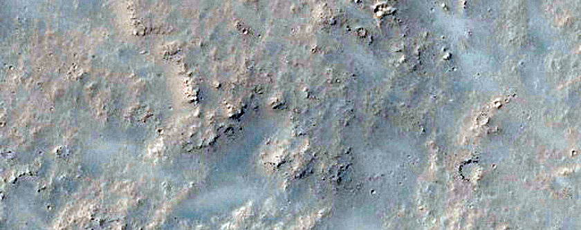 Daedalia Planum Lava Flows