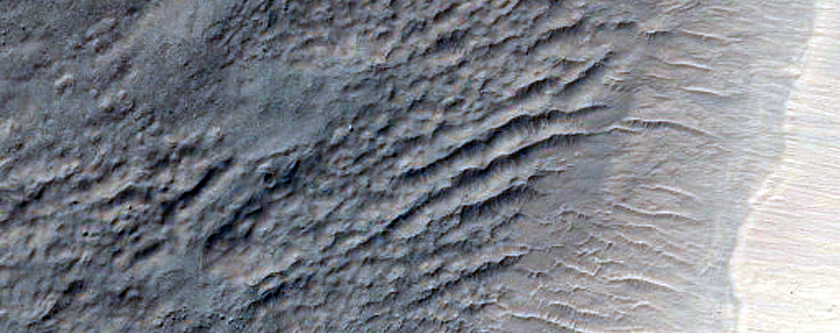 Monitor Slopes of Corozal Crater