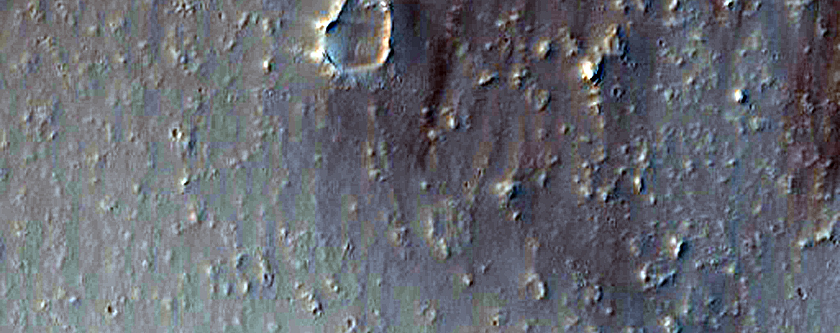 Pit in Ulysses Fossae
