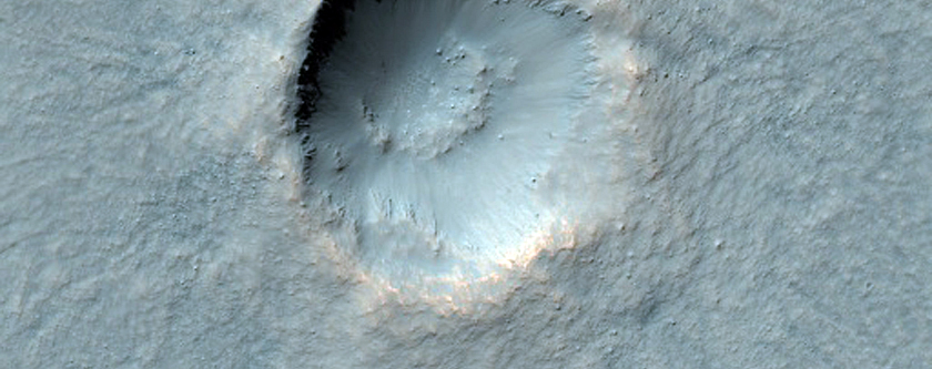 Very Fresh Small Crater