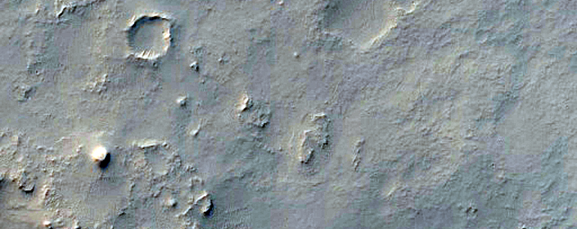 East Termination of Naktong Vallis
