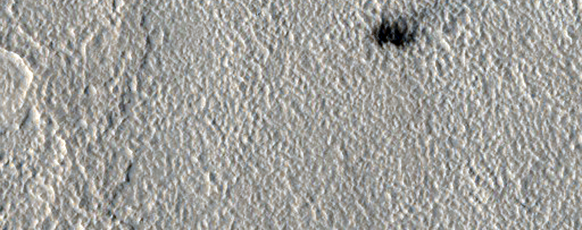 Candidate Recent Impact Site

