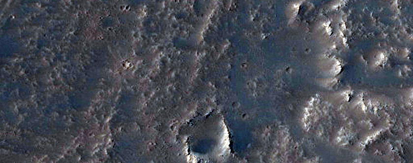 Daedalia Planum Lava Flows
