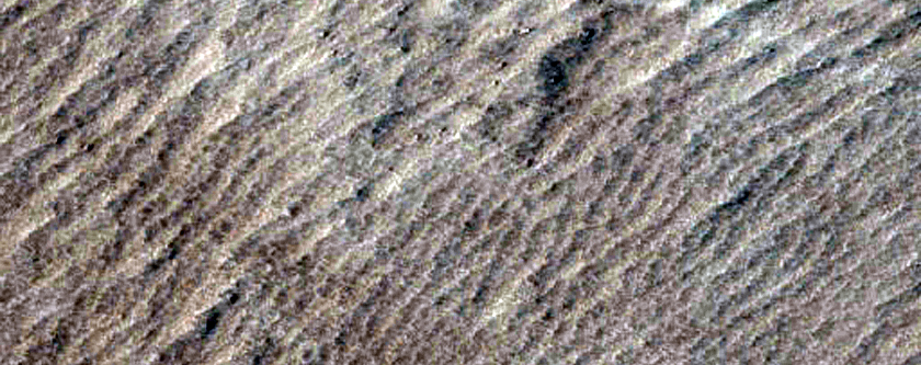Sample Terrain in Southwest Alba Patera
