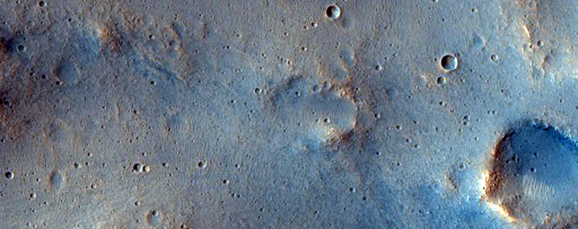 Possible Clay-Rich Terrain in Lunae Palus Region
