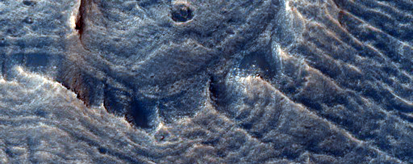 Hebes Chasma Mound Sediments
