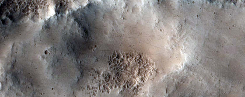 Well-Preserved Impact Crater
