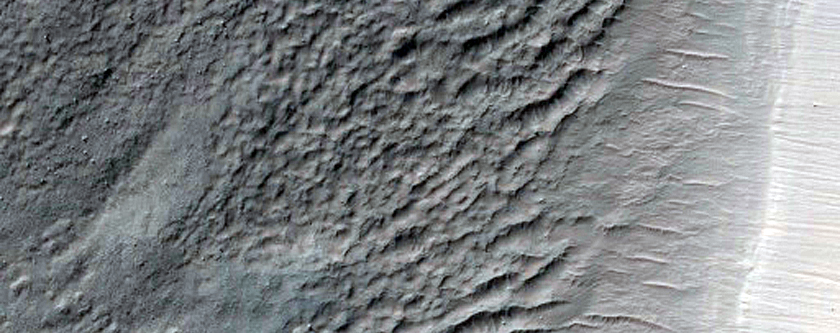 Monitor Recurring Slope Lineae in Corozal Crater
