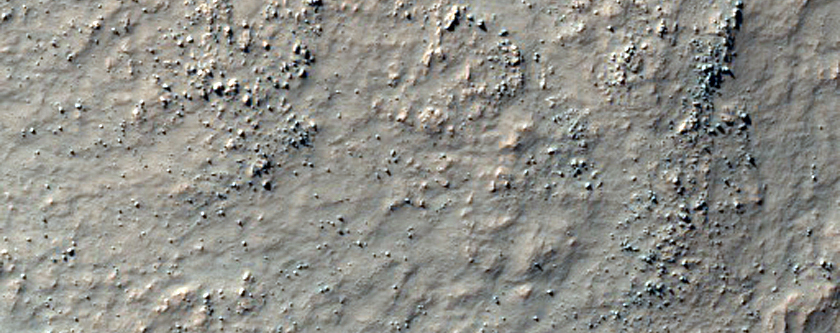Bedrock Northwest of Hellas Planitia
