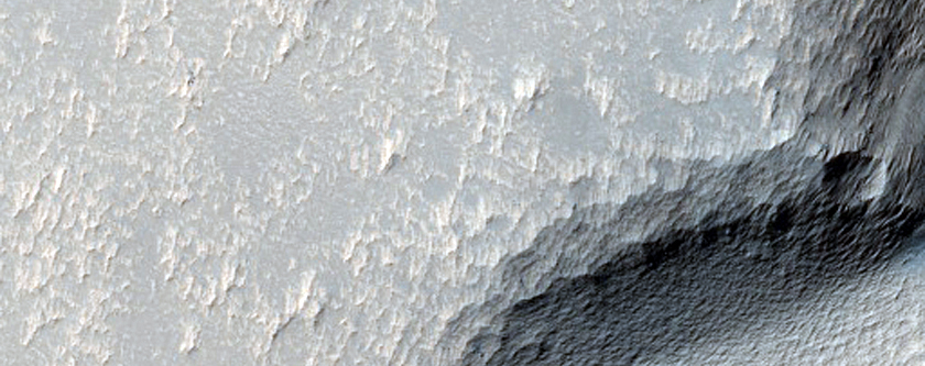 Line of Pits in Claritas Fossae Region
