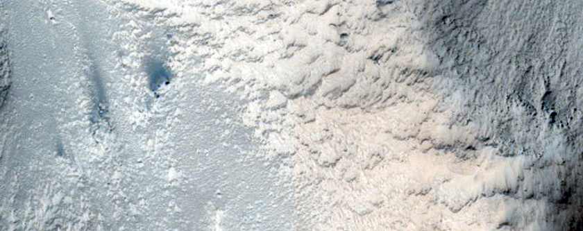 Echus Chasma Layered Deposits
