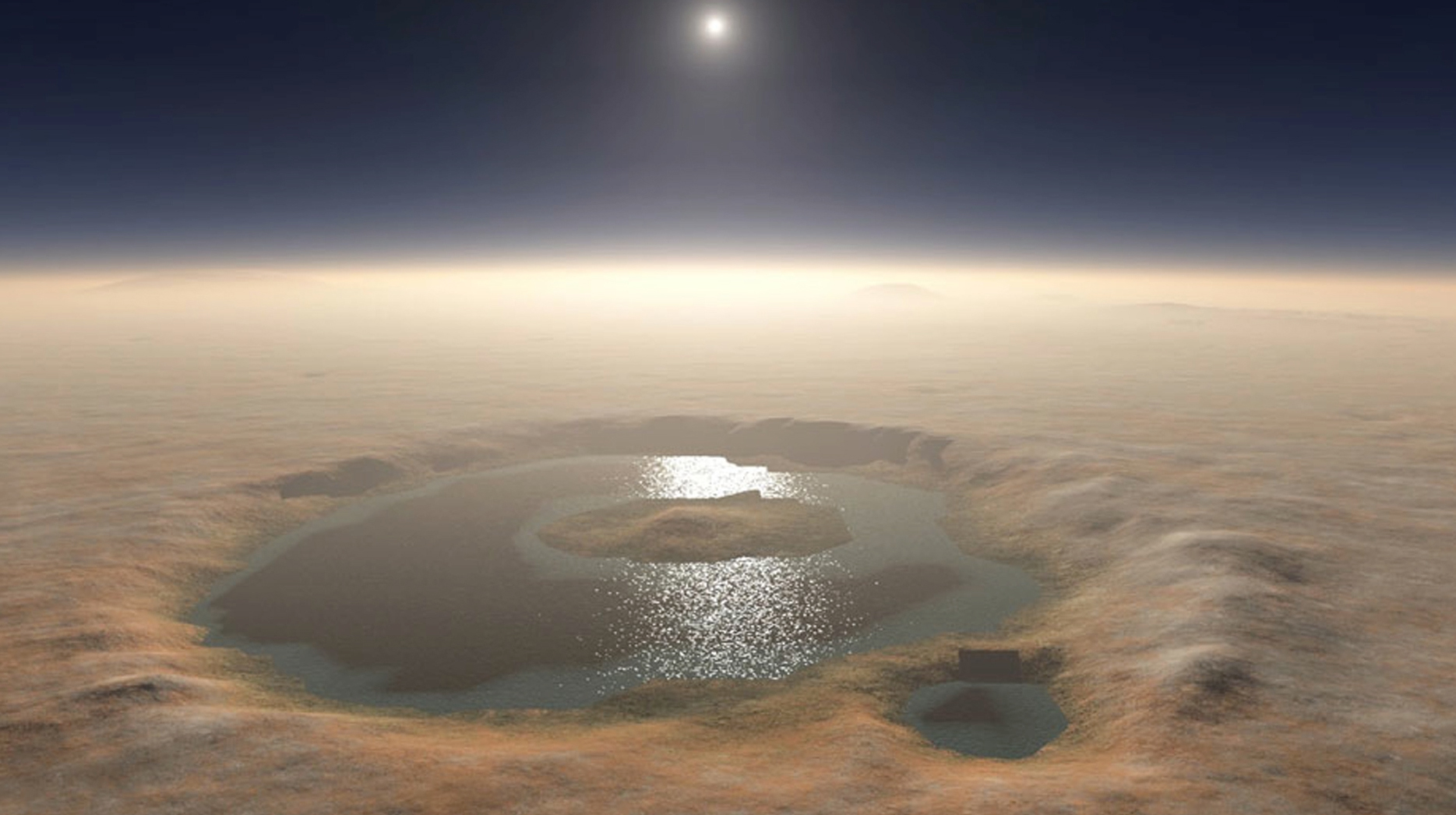 Состояние воды планет. Вода на Марсе НАСА. Гидросфера Марса. Озера Феникс (плато солнца) Марс. Кратеры на Марсе.