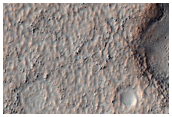 Fan at Terminus of Meandering Valley Cutting through Trough Wall