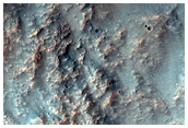 Well-Preserved 2-Kilometer Crater over Bedrock