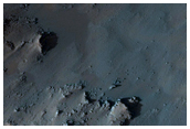 Ridge in East Coprates Chasma