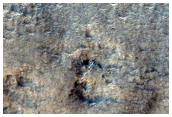 Scallops on Crater Rim