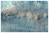 Possible Gullies in Sirenum Fossae Associated with Chaos Terrain