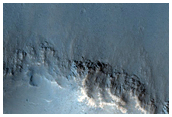 Slopes of Western Coprates Chasma Ridge