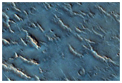 Syrtis Major Region Lavas Filling Crater