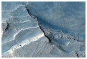 Layers in Galle Crater