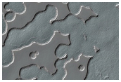 South Pole Residual Cap Albedo and Monitoring