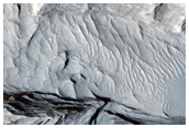 Dark Sediments in Medusae Fossae Formation