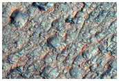 Cones on Crater Floor in Terra Sirenum