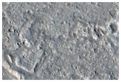 Flow Features in Arimanes Rupes Region East of Mangala Valles