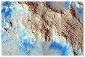 Sinuous Ridge Materials in Reuyl Crater