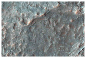 Floor of Crater with Tilted Layers