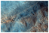 Small Crater in Xanthe Dorsa