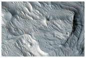 Polygonal Ground at Edge of Fan Deposit