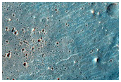 Channel Landforms in Promethei Terra in CTX Image
