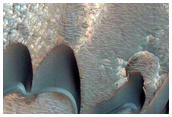 Ongoing Dune Activity in Ganges Chasma