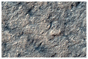 Crater on South Polar Layered Deposits