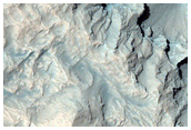 Monitor Slopes on Floor of Rabe Crater