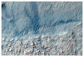 Landform in Valley in CTX Image