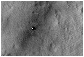 Curiosity Landing Site Over Time
