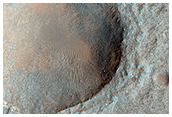Mglicher zuknftiger Landeplatz im Terby-Krater