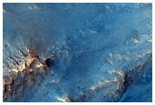 Srvendte skrninger i Corprates Chasma