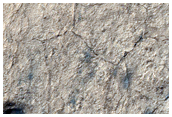 Crater on South Polar Layered Deposits