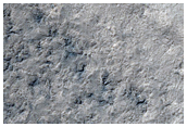 Crater on South Polar Layered Deposits