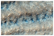 Crater on South Polar Layered Deposits