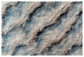 Crater on South Polar Layered Deposits