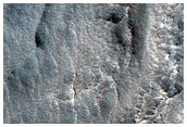 Ridges along Massif in Deuteronilus Mensae