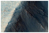 Monitor Southern Slopes of Coprates Chasma Ridge