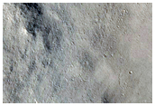Recent Impact Crater East of Nili Fossae