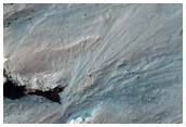 Monitor Slopes on Floor of Rabe Crater
