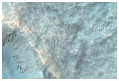 Monitor Slopes of Small Crater
