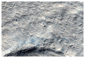 Pedestal Crater on Floor of Hellas Planitia
